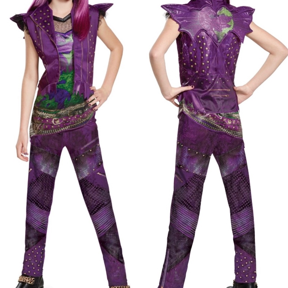 Disney Descendants 2 Mal Classic Isle Medium 7 8 Dress Up Costume